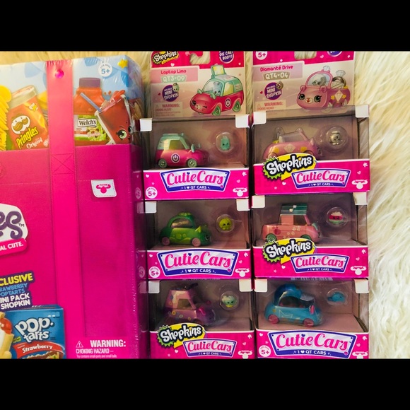 NIP 15pc Lot Shopkins Toys Happy Places Cutie Cars - Picture 4 of 6